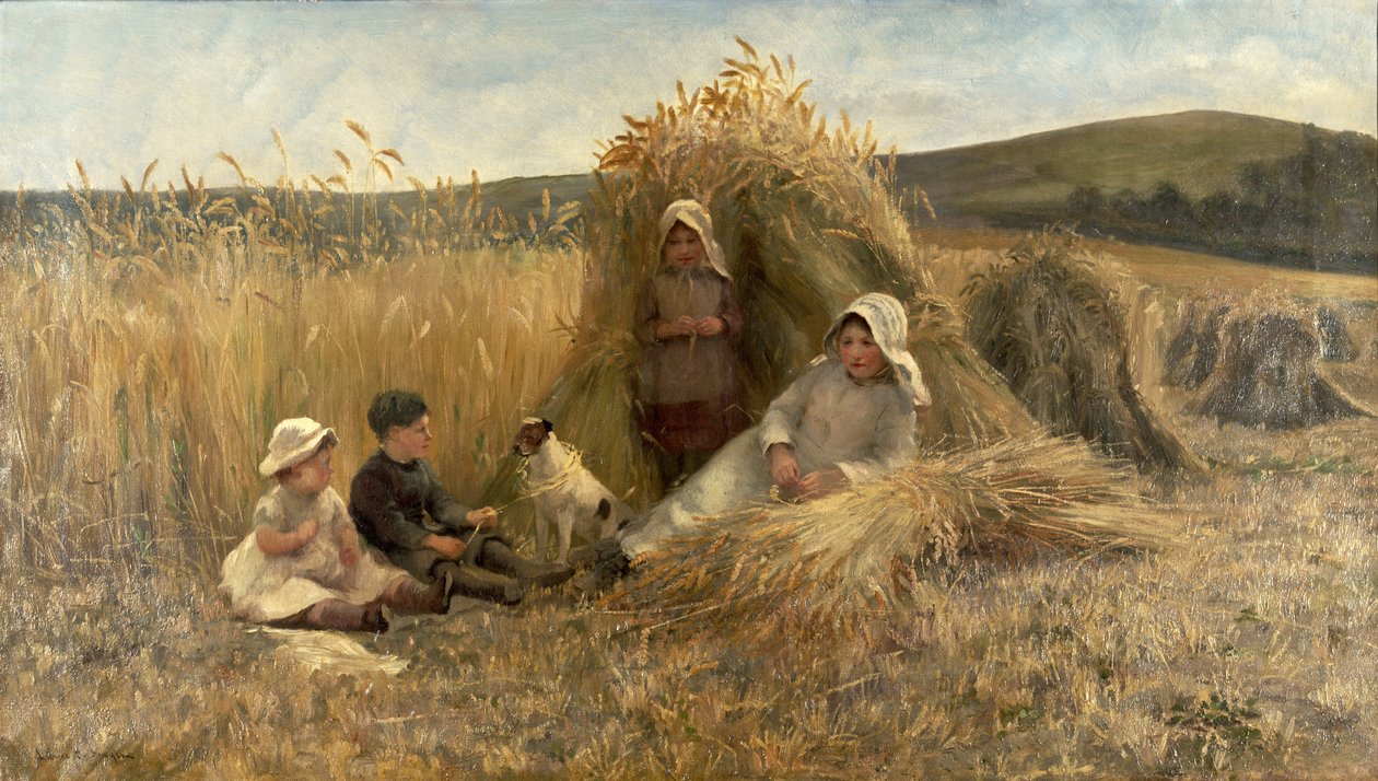 Unga skördemaskiner av Lionel Percy Smythe