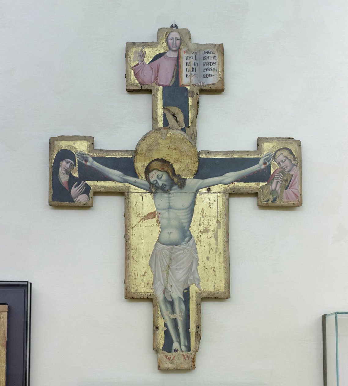 Krucifix, ca 1397 (tempera på pannå) av Lippo di Dalmasio