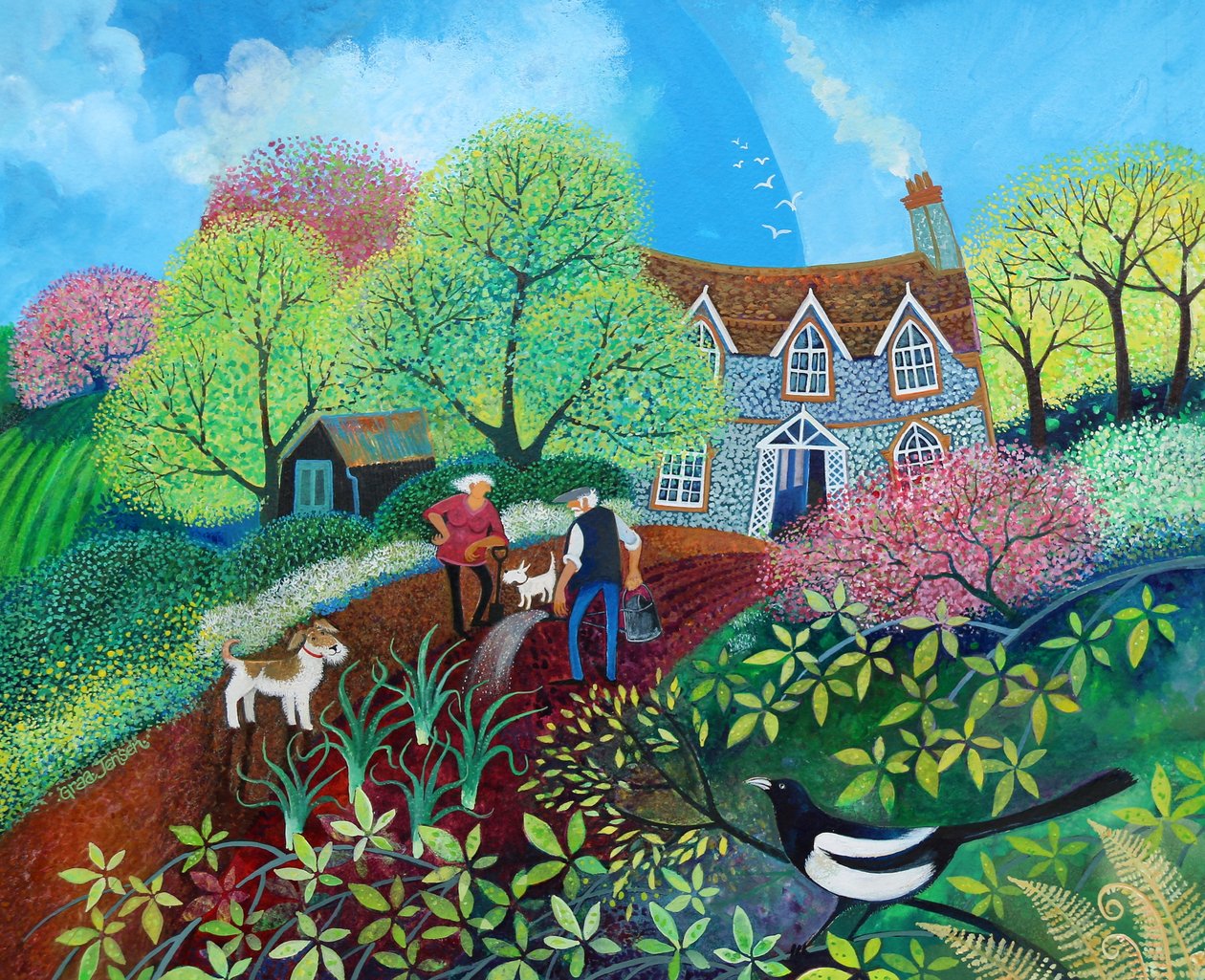 Countryfolk, 2018 av Lisa Graa Jensen