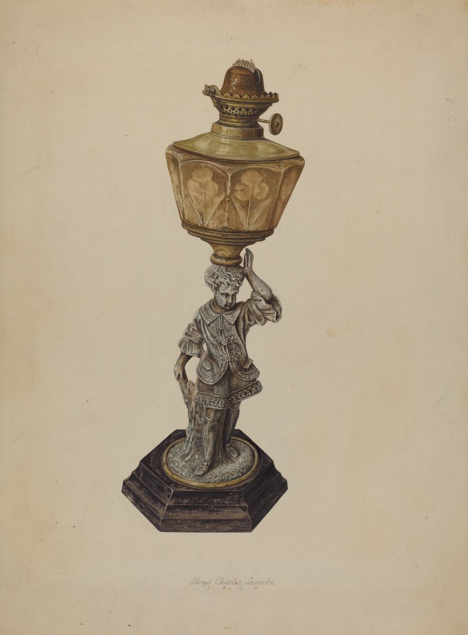 Bordslampa, 1939. av Lloyd Charles Lemcke
