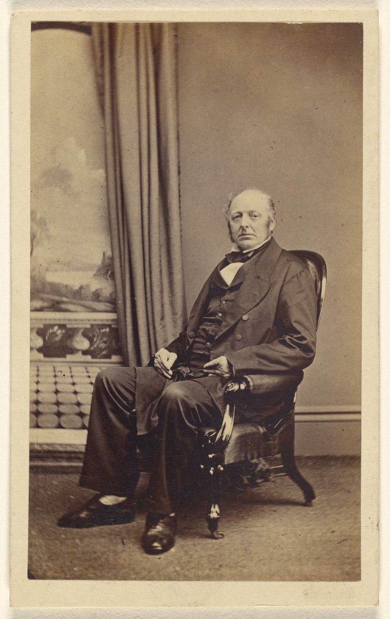 [Oidentifierad medelålders man, sittande] av Lloyd and Jefferson