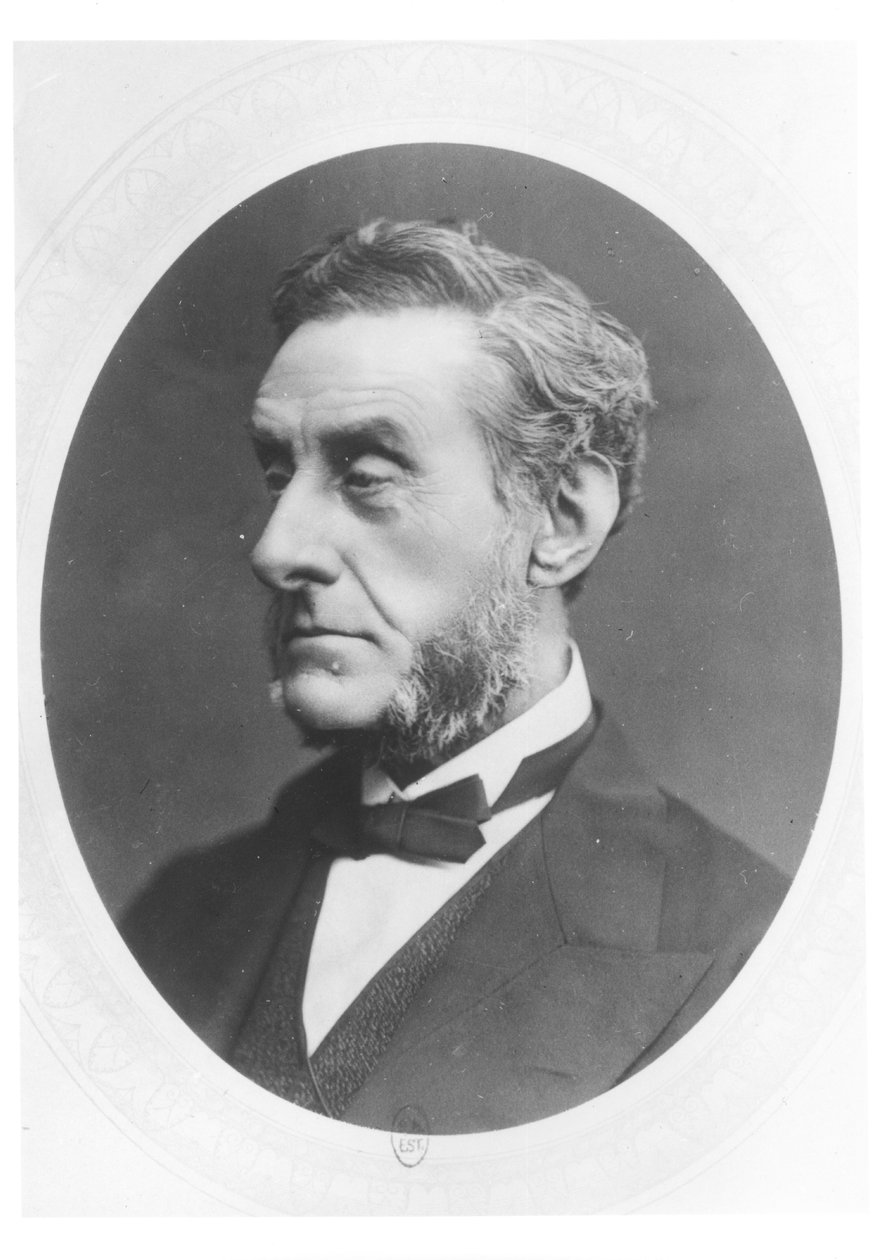 Porträtt av Anthony Ashley Cooper, 7:e greven av Shaftesbury (1801-85) av Lock and Whitfield