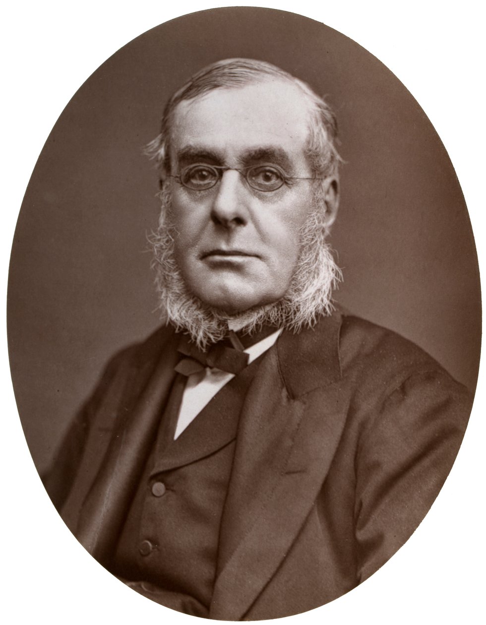 Amiral Sir Richard Collinson, KCB, FRGS, biträdande mästare i Trinity House, 1877. av Lock and Whitfield