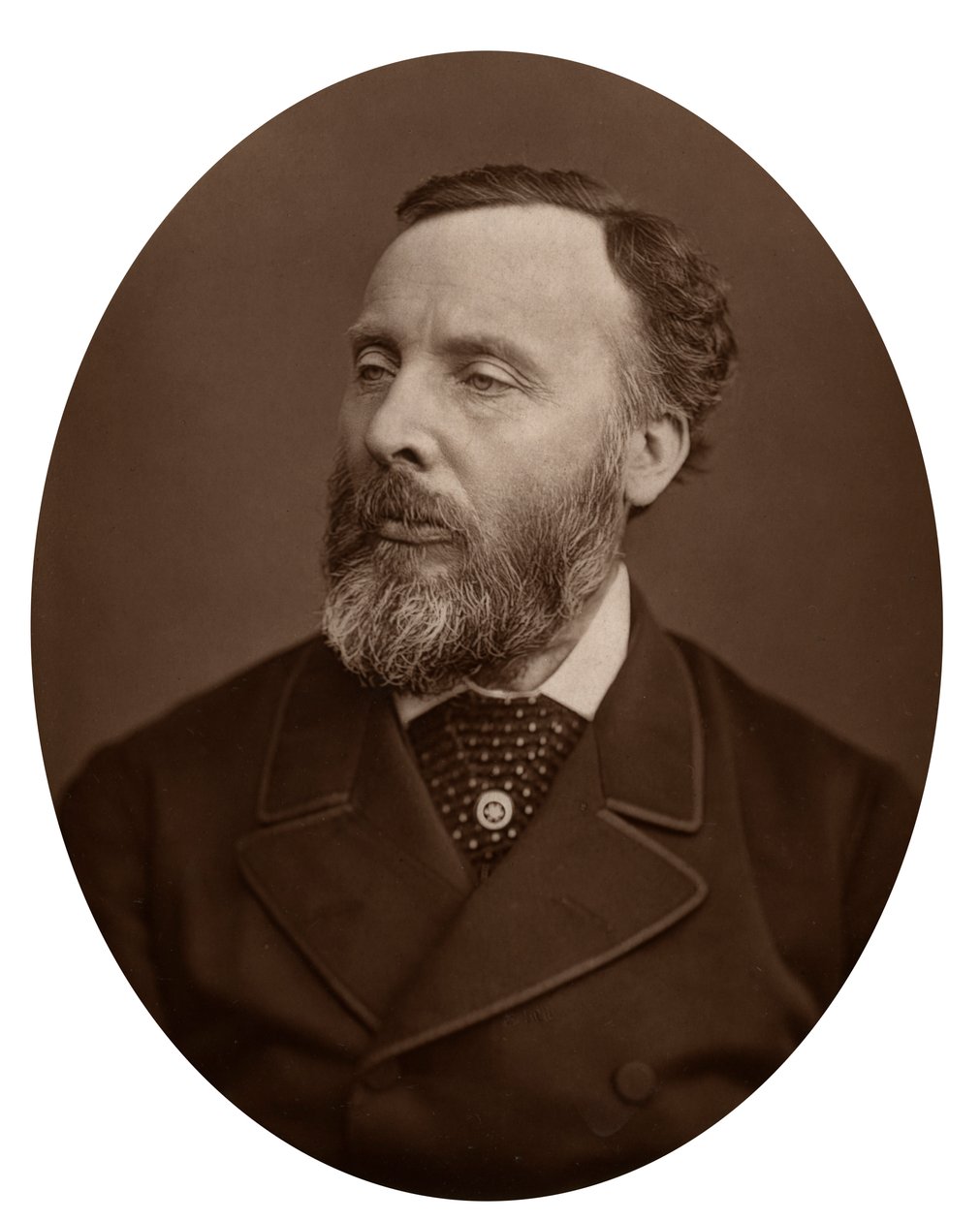 Andrew Clark, överläkare vid London Hospital, 1878. av Lock and Whitfield