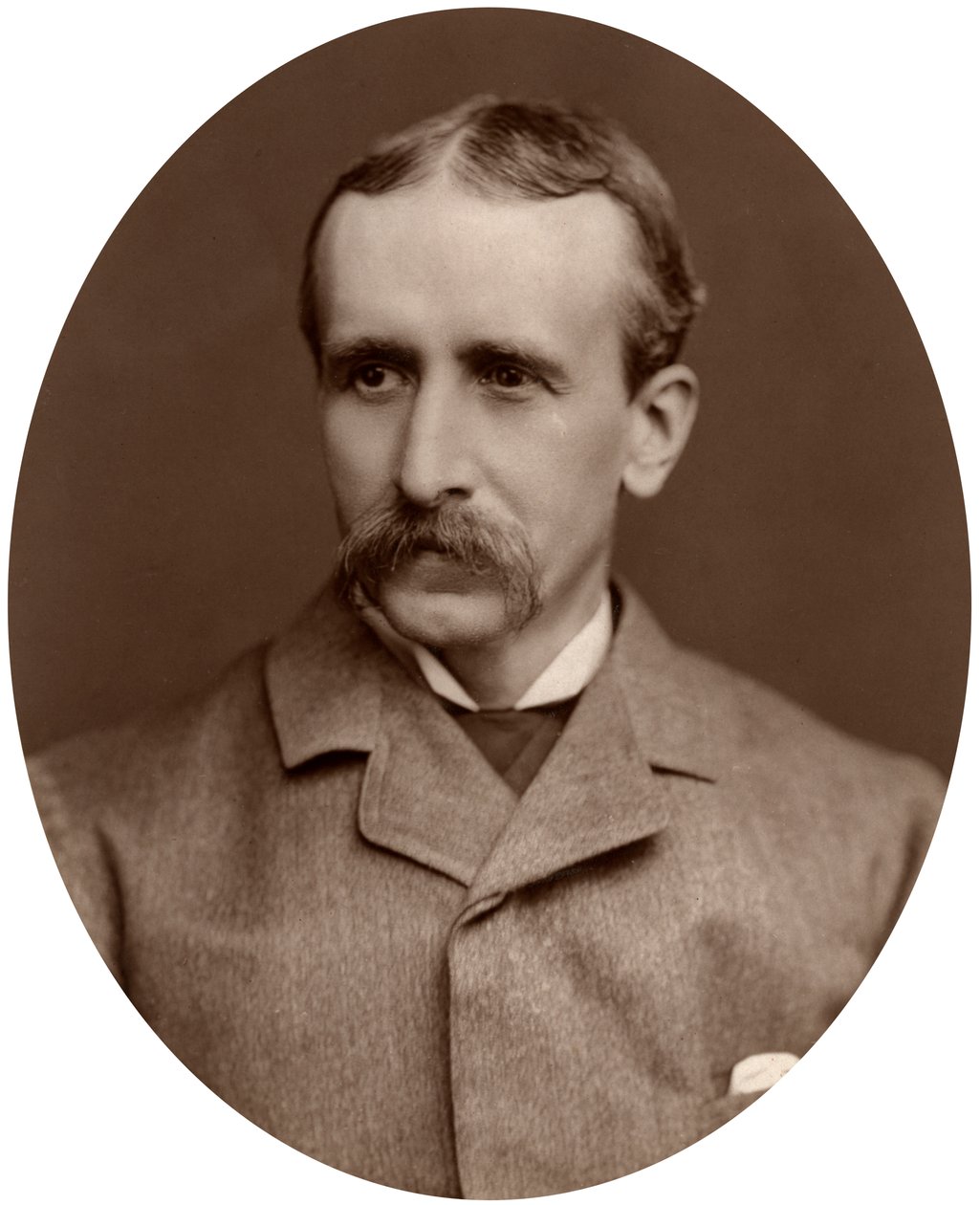 Britten Riviere, konstnär och kunglig akademiker, 1882. av Lock and Whitfield