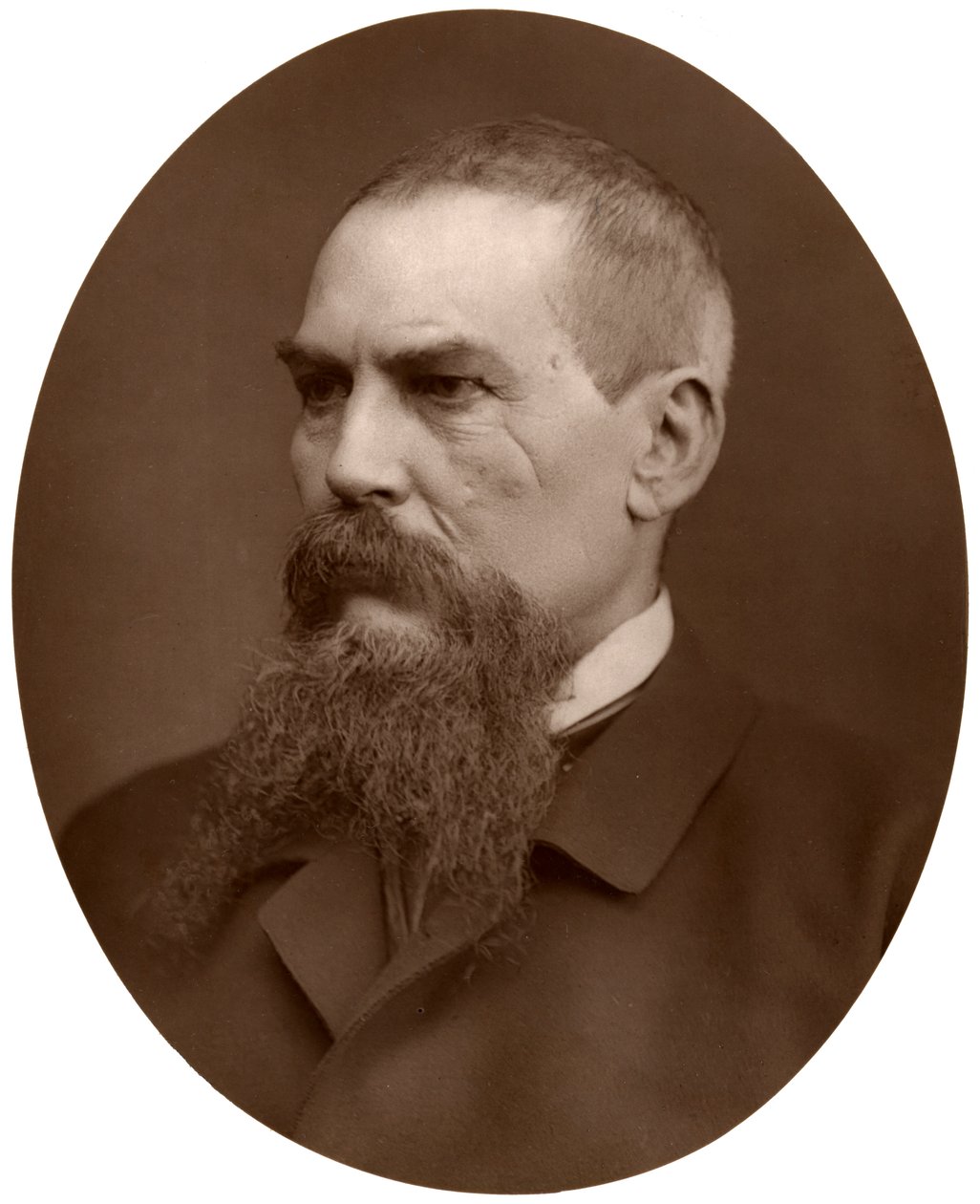 Kapten Richard Burton, brittisk upptäcktsresande, författare, soldat och diplomat, 1876. av Lock and Whitfield