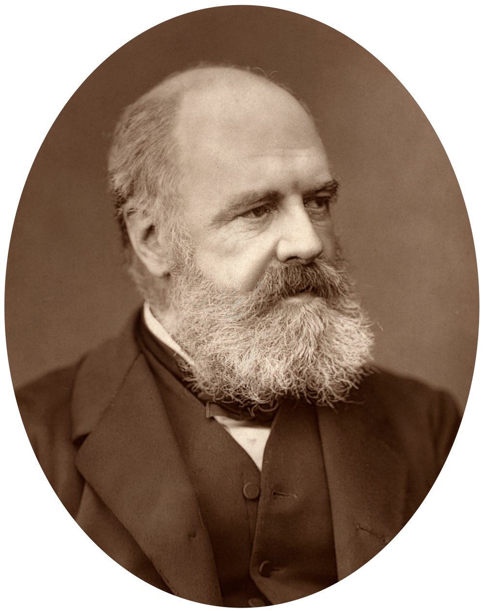 Edward Armitage, professor och lektor i måleri vid Royal Academy, 1878. av Lock and Whitfield