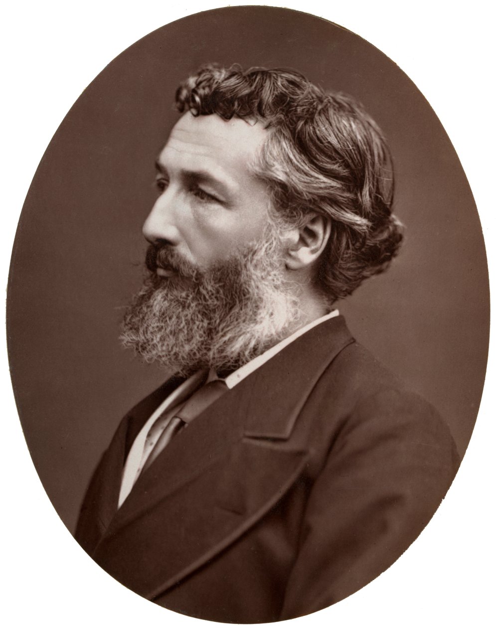 Frederick Leighton, brittisk konstnär och kunglig akademiker, 1877. av Lock and Whitfield