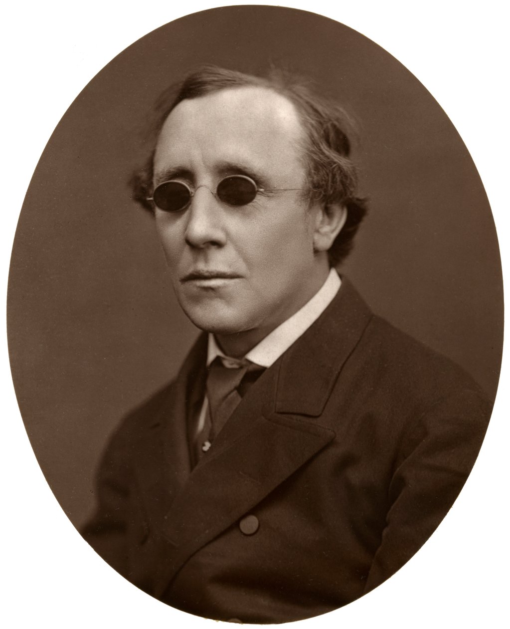 Henry Fawcett, MP, professor i politisk ekonomi vid Cambridge University, 1876. av Lock and Whitfield