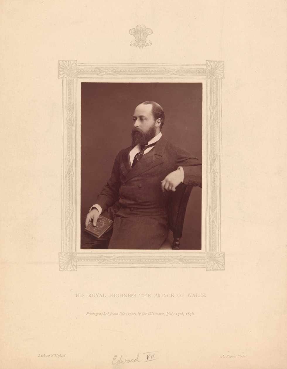 Hans kungliga höghet prinsen av Wales (Edward VII) av Lock and Whitfield