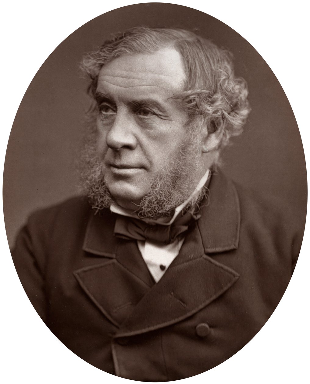 Hon Sir William Robert Grove, DCL, FRS, domare vid High Court of Justice, 1877. av Lock and Whitfield