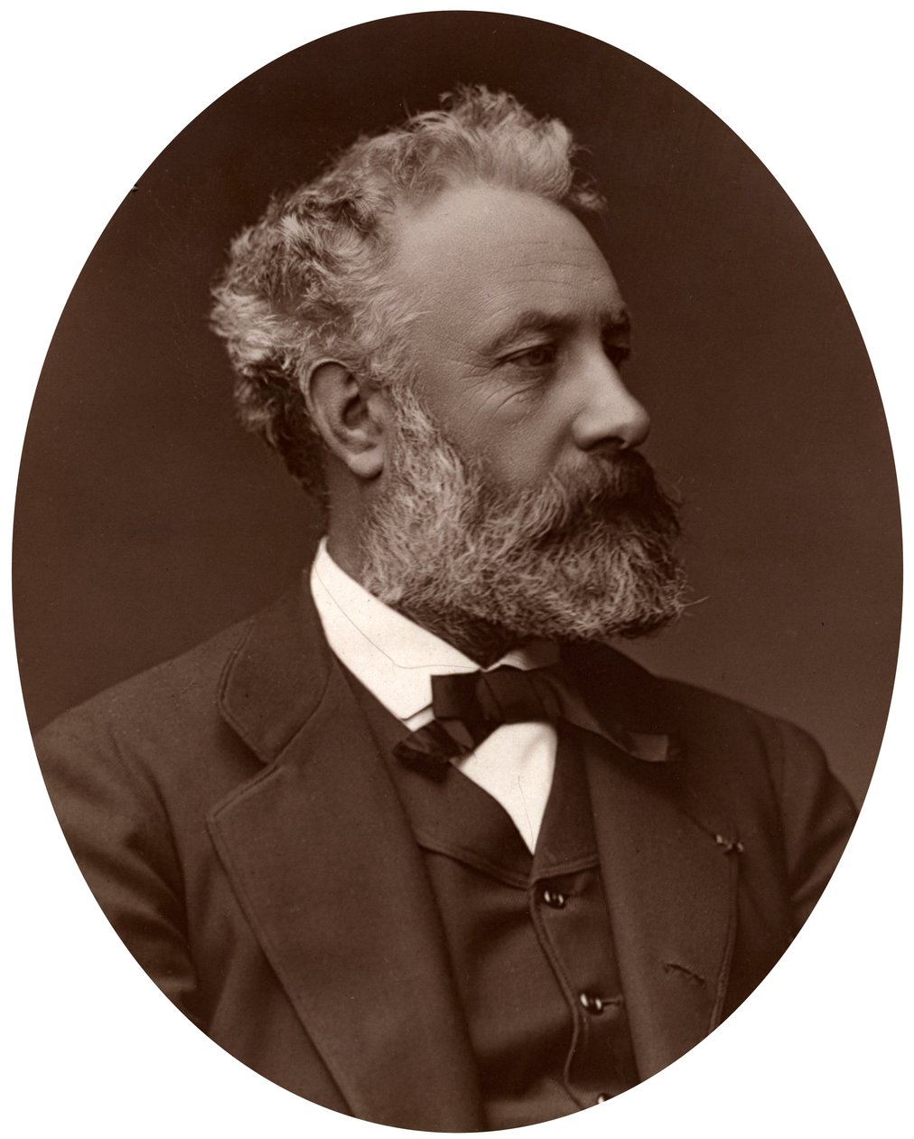 Jules Verne, fransk författare, 1877. av Lock and Whitfield