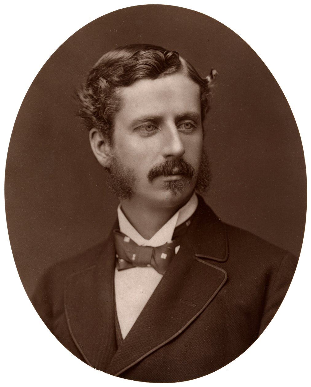 Lord George Hamilton, MP, understatssekreterare för Indien, 1876. av Lock and Whitfield