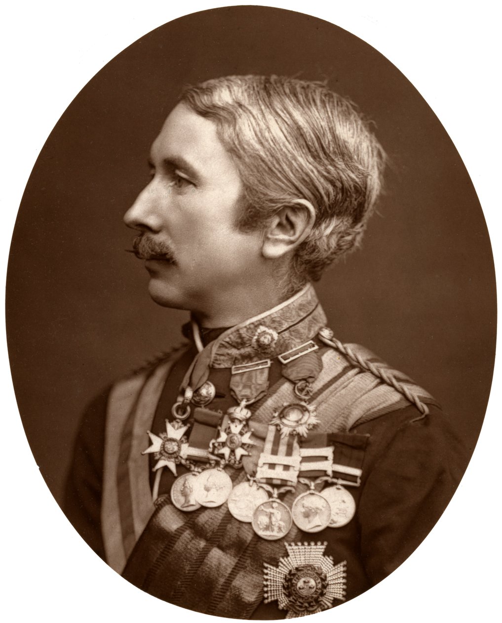 Generalmajor Sir Garnet Wolseley, KCB, brittisk soldat, 1876. av Lock and Whitfield