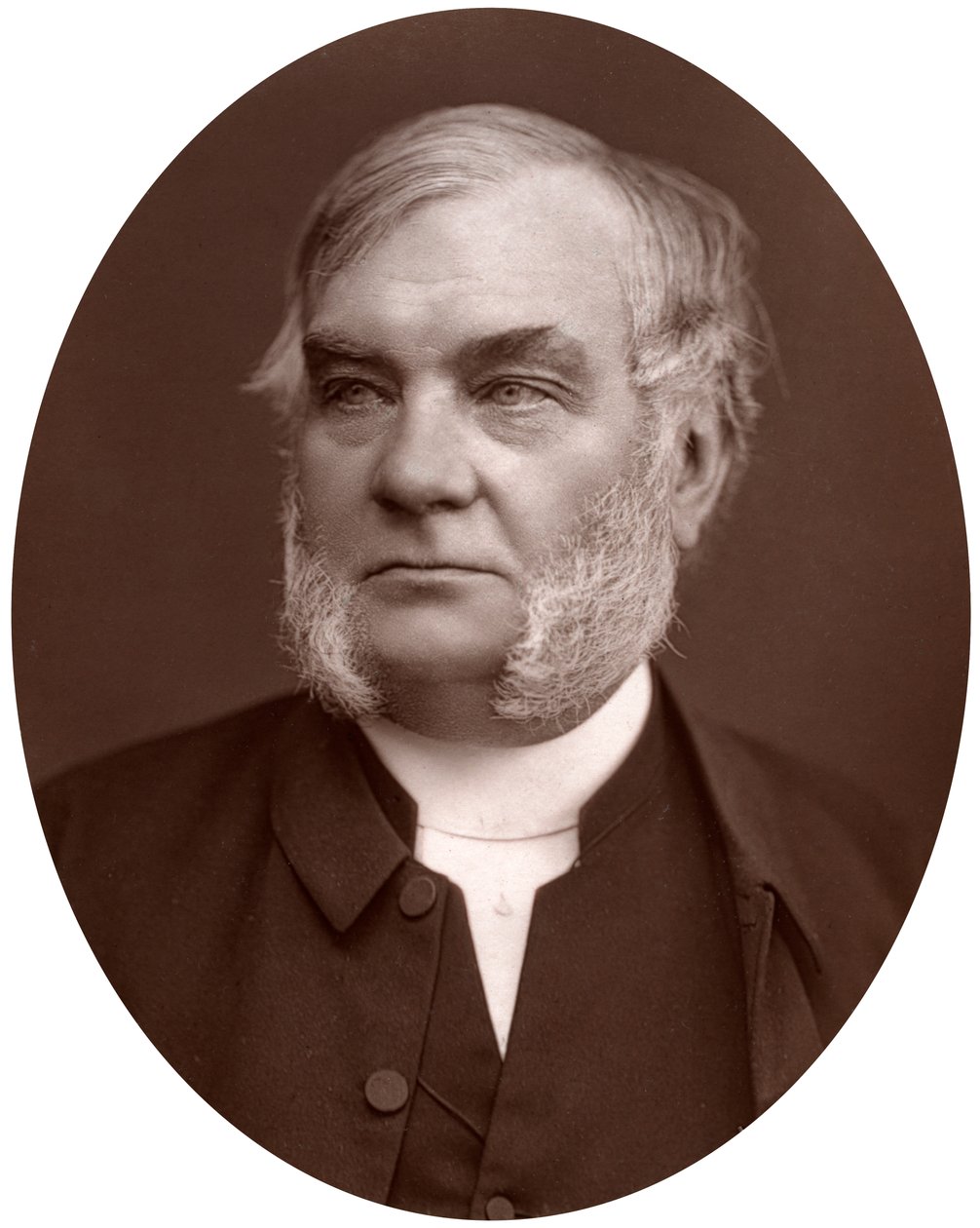 Rev Robert Gregory, MA, Canon Residentiary of St Pauls Cathedral, 1877. av Lock and Whitfield