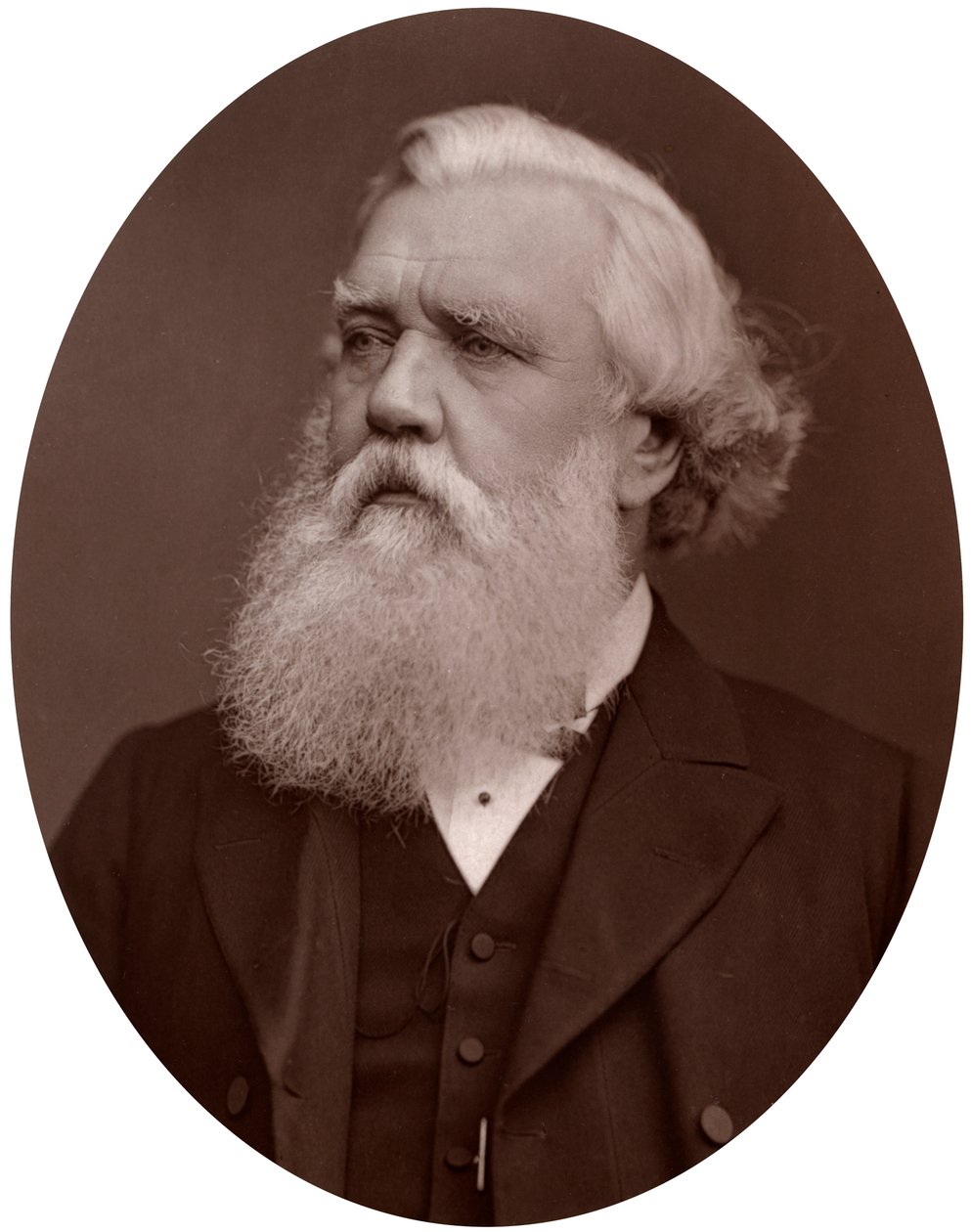 Höger Hon Austen Henry Layard DCL, brittisk ambassadör i Konstantinopel, 1877. av Lock and Whitfield