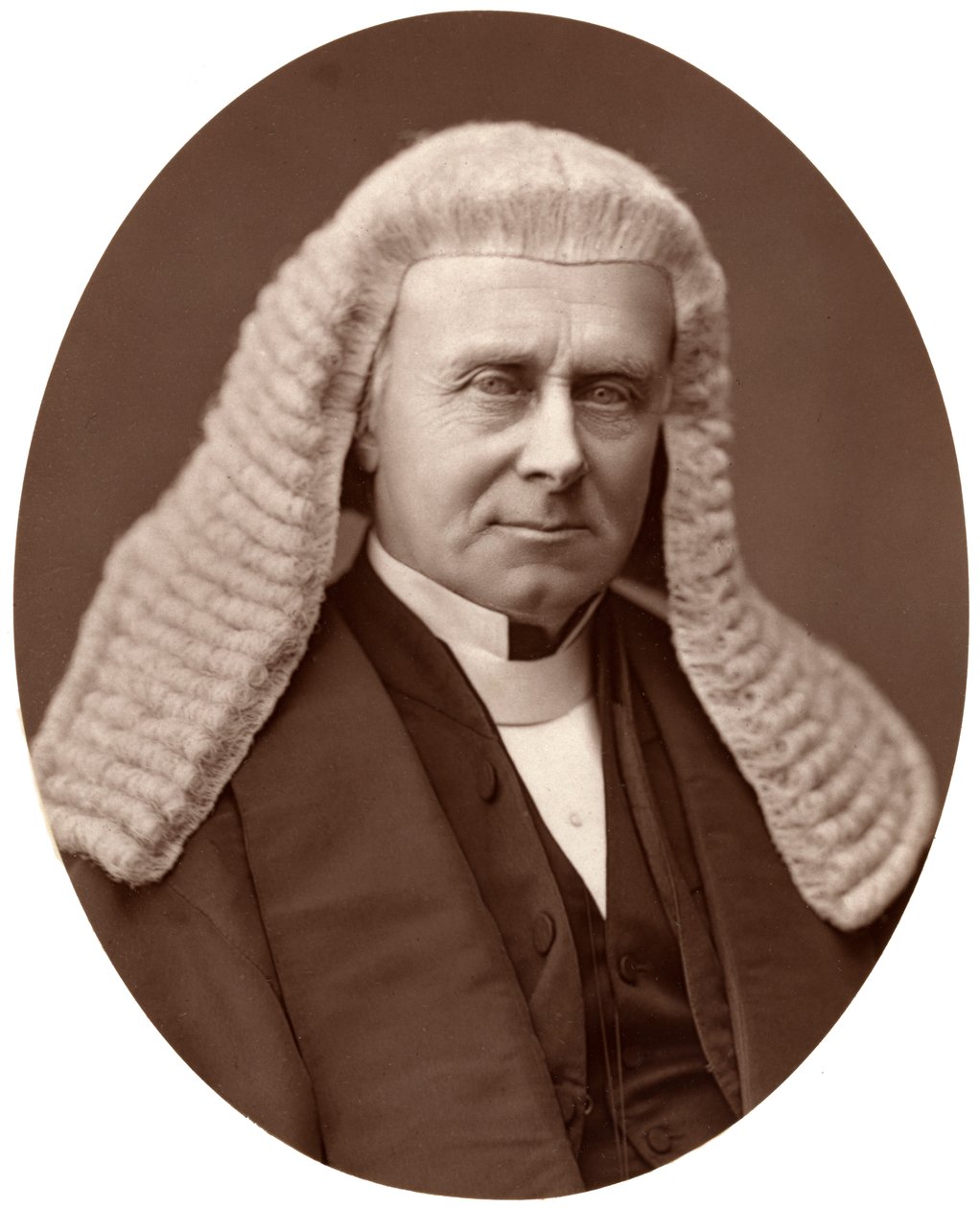 Höger Hon Henry Bouverie Brand, MP, talman för underhuset, 1876. av Lock and Whitfield