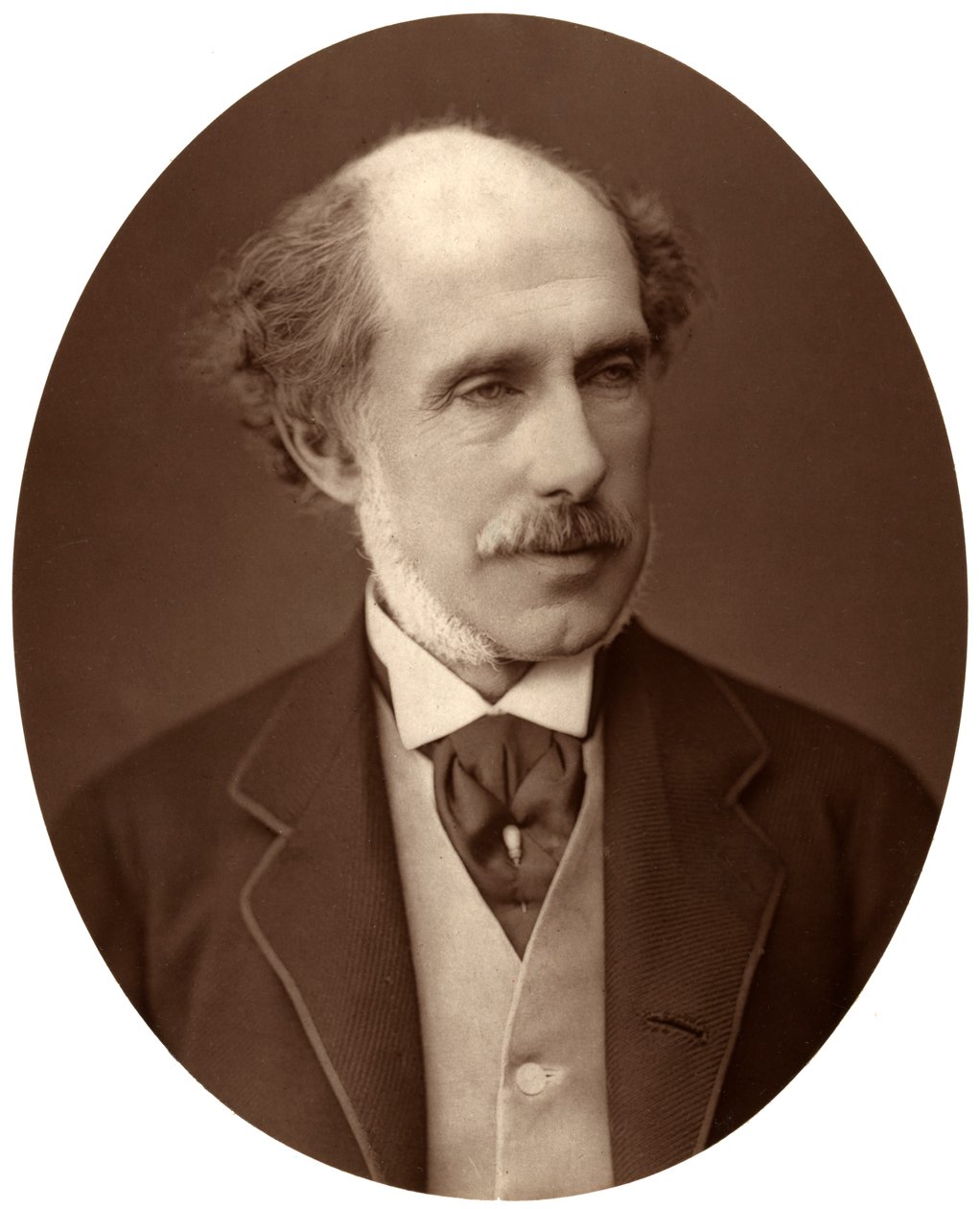Höger Hon William Francis Cowper-Temple, MP för South Hampshire, 1876. av Lock and Whitfield