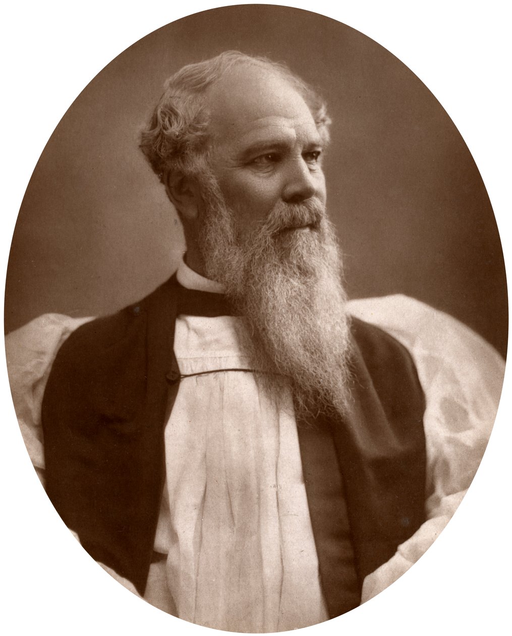 Höger pastor John Charles Ryle, DD, biskop av Liverpool, 1883. av Lock and Whitfield