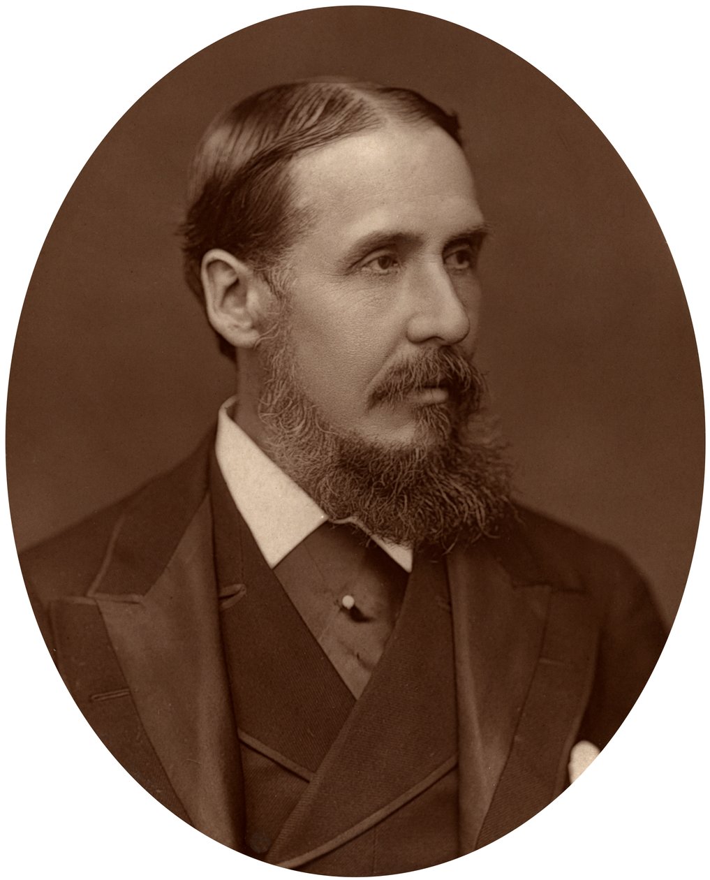 Sir Charles Rivers Wilson, riddare, tjänsteman och finansman, ca 1880. av Lock and Whitfield