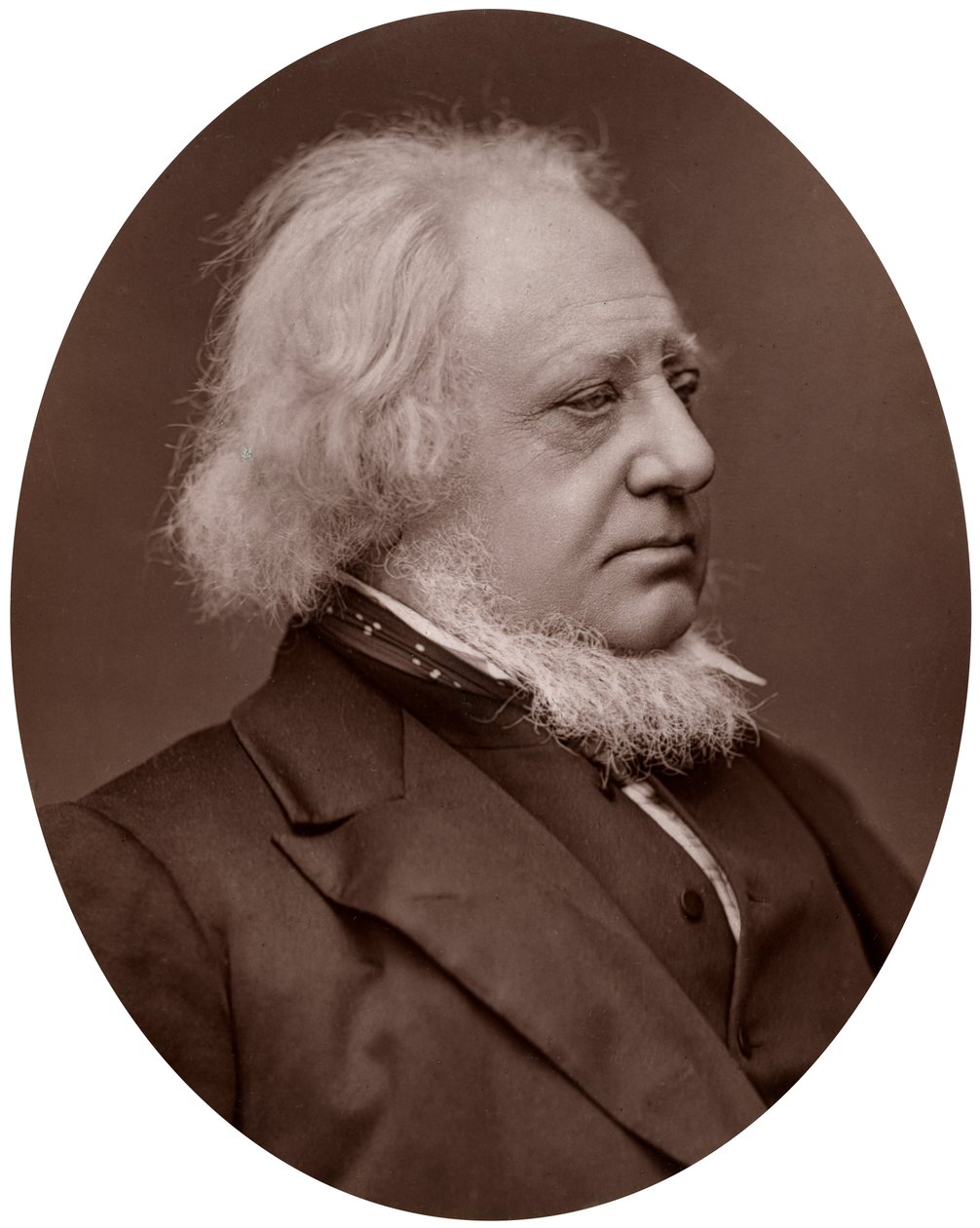 Sir Henry Cole, KCB, brittisk designer, tjänsteman och författare, 1877. av Lock and Whitfield