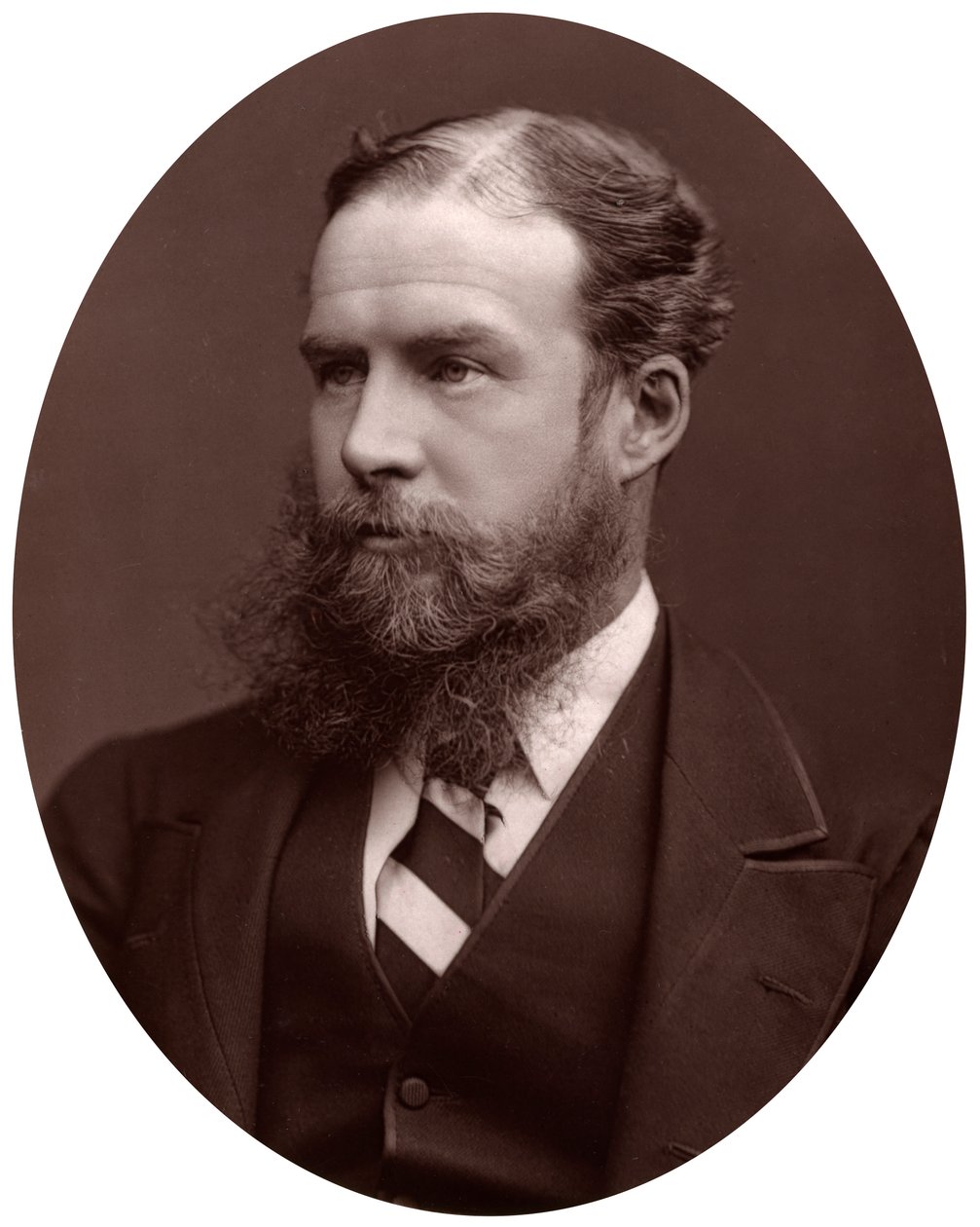 Sir John Lubbock, Bart, MP, FRS, vicekansler vid University of London, 1877. av Lock and Whitfield