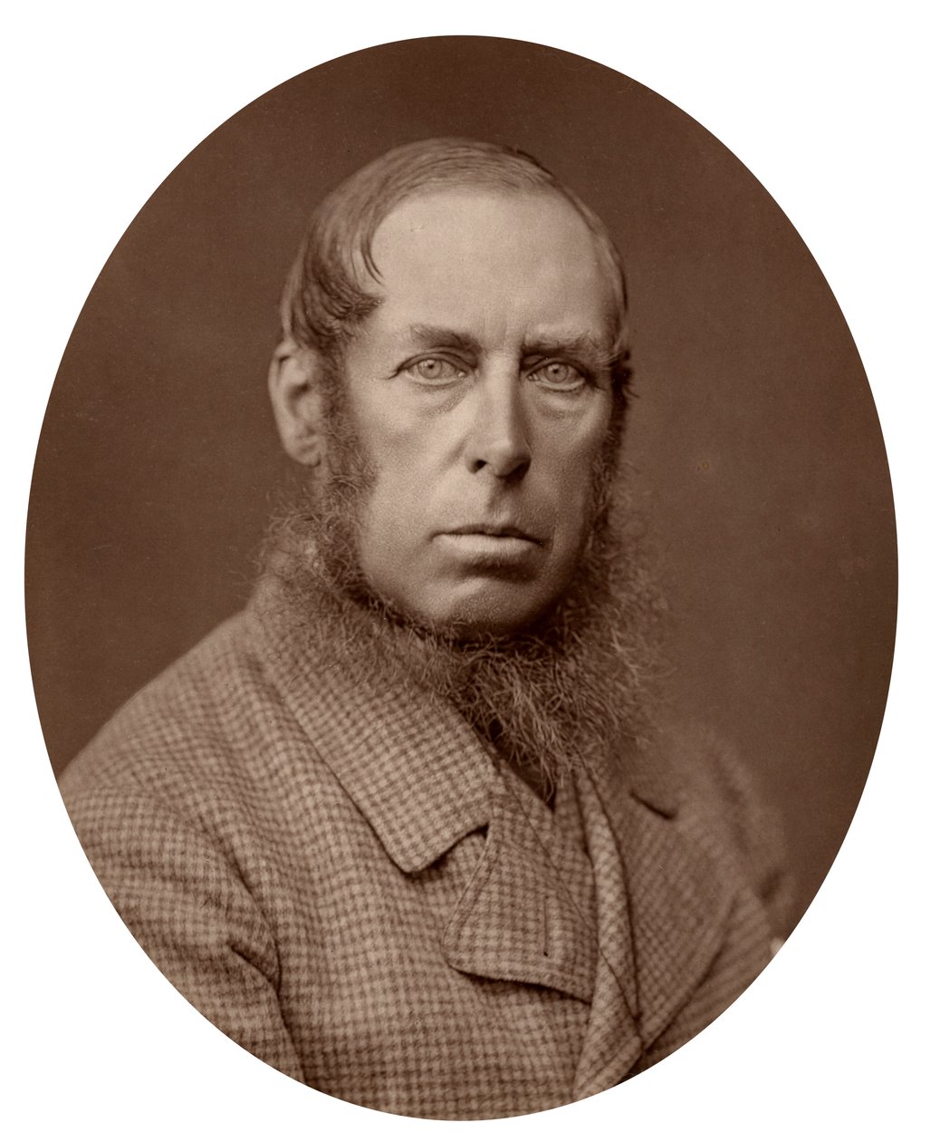 Sir Robert Porrett Collier, domare i Judicial Committee of the Privy Council, 1880. av Lock and Whitfield