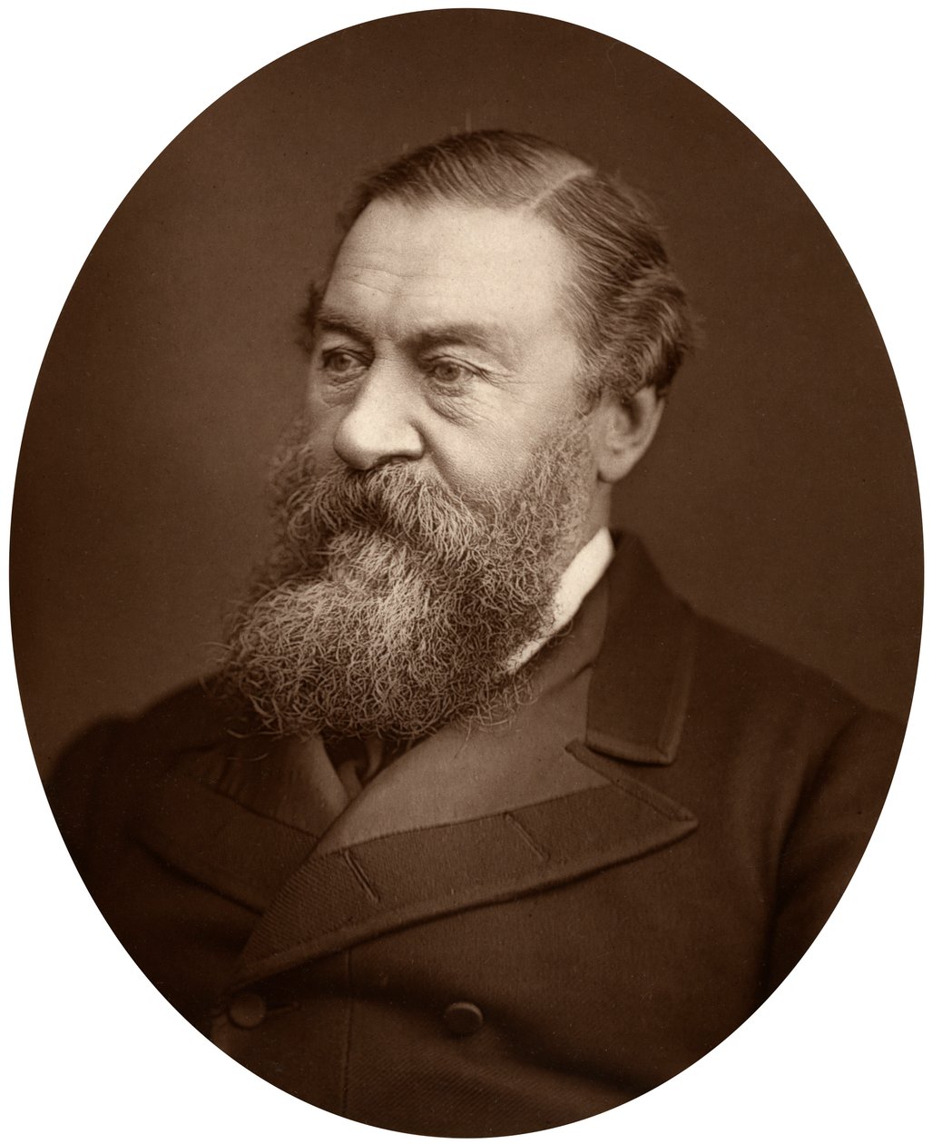 Sir Samuel White Baker, afrikansk upptäcktsresande, 1880. av Lock and Whitfield
