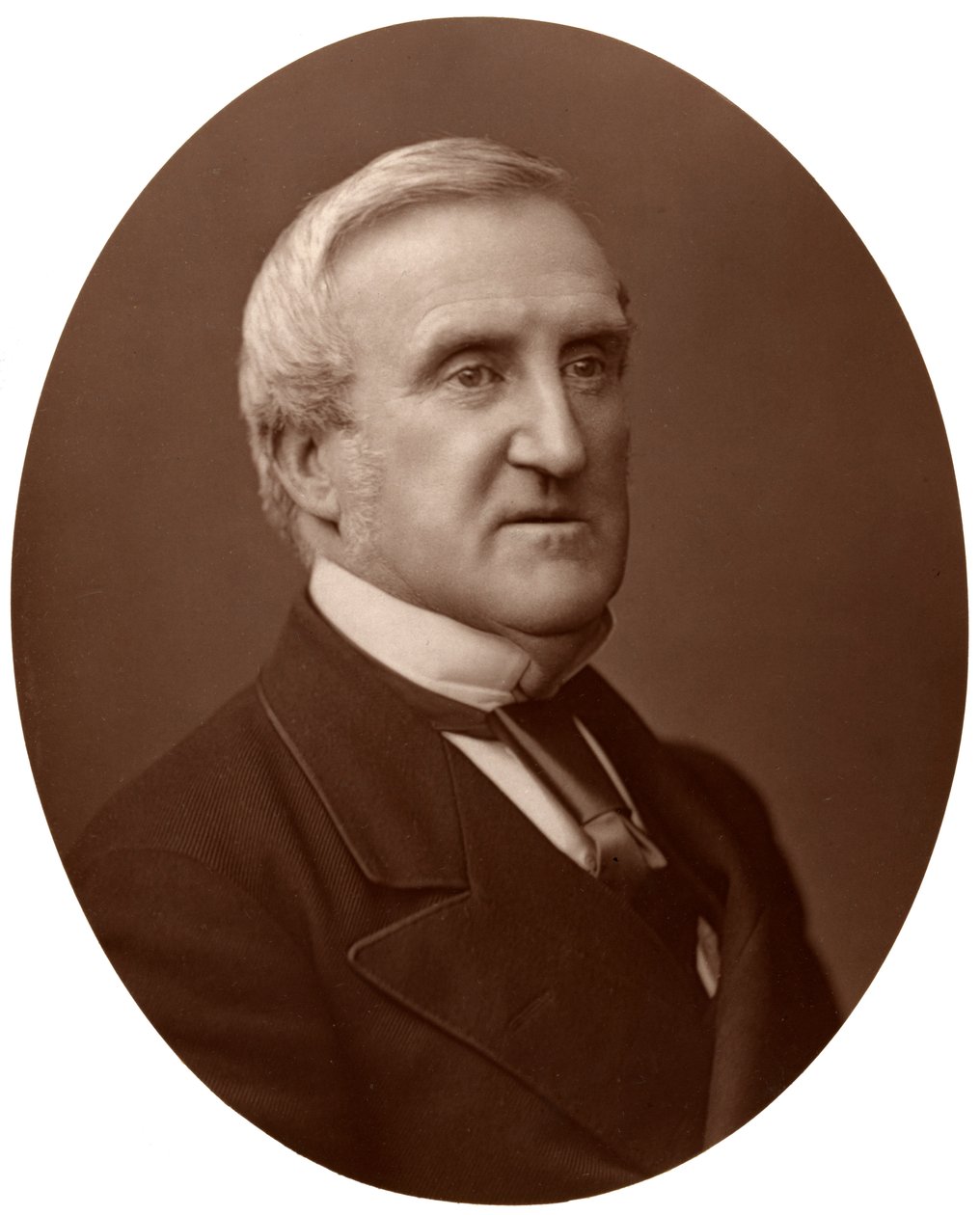 Vicekansler Sir C Hall, domare vid High Court of Justice, 1876. av Lock and Whitfield