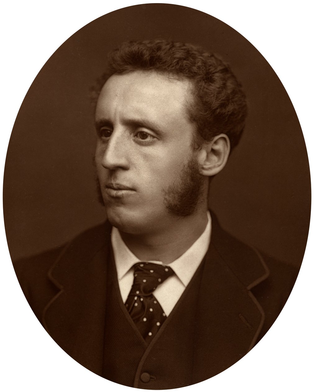 Walter William Ouless, porträttmålare, 1880. av Lock and Whitfield
