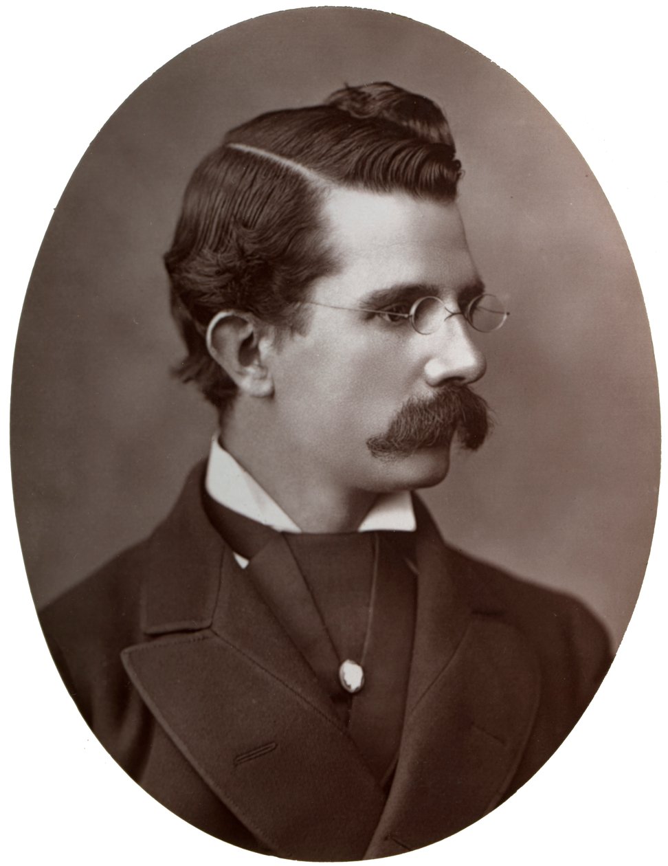 William Black, brittisk författare, 1877. av Lock and Whitfield