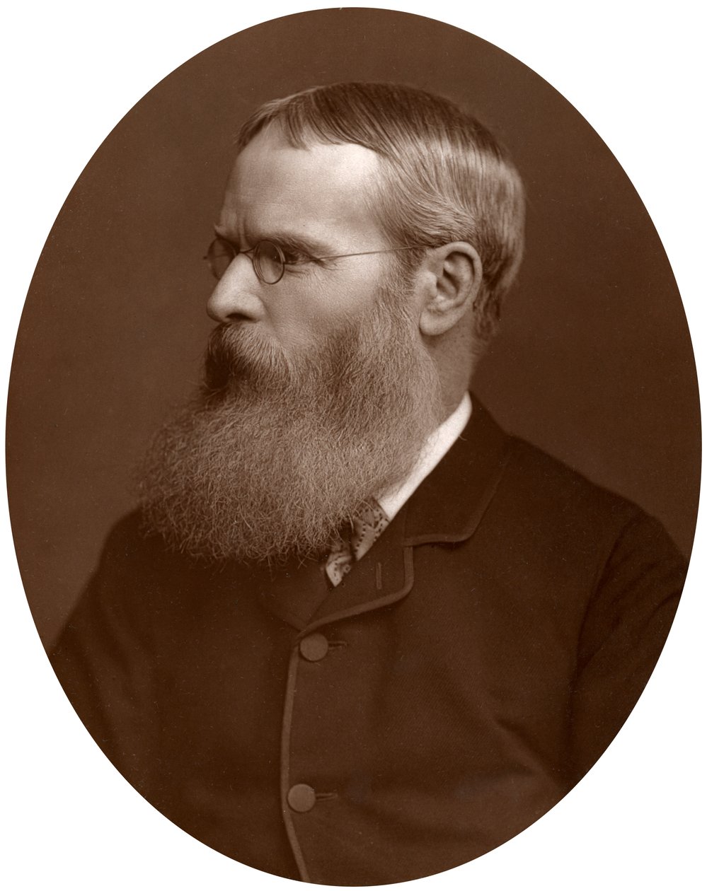 William Frederick Yeames, RA, engelsk målare, 1883. av Lock and Whitfield