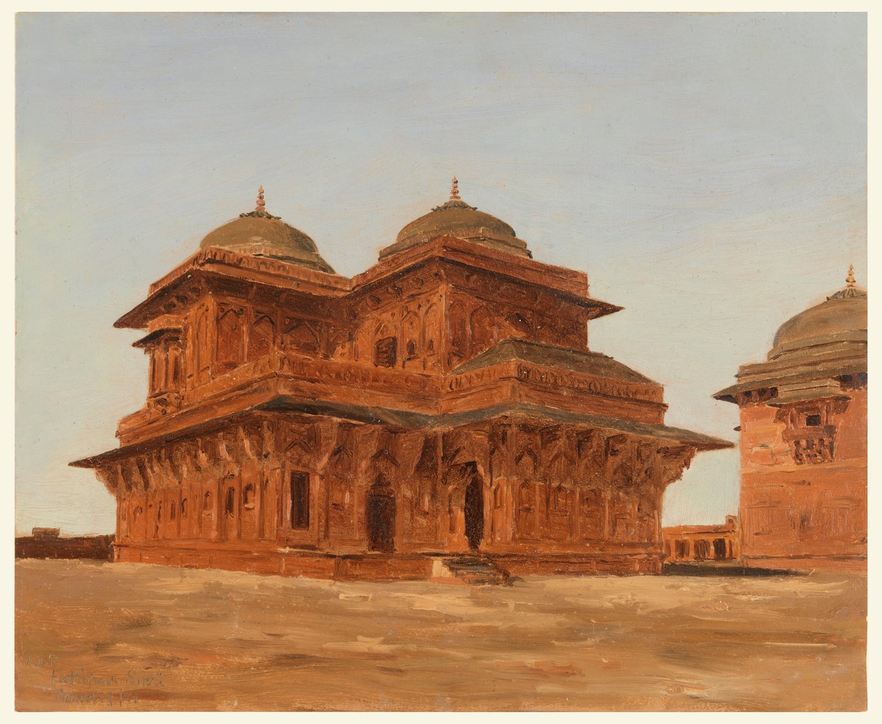 Fatehpur Sikri, Birbals palats, Indien av Lockwood de Forest