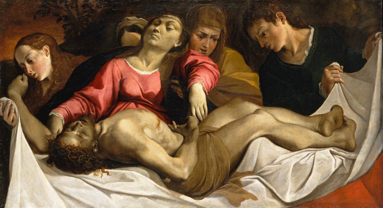Klagovisan, ca. 1582. av Lodovico Carracci