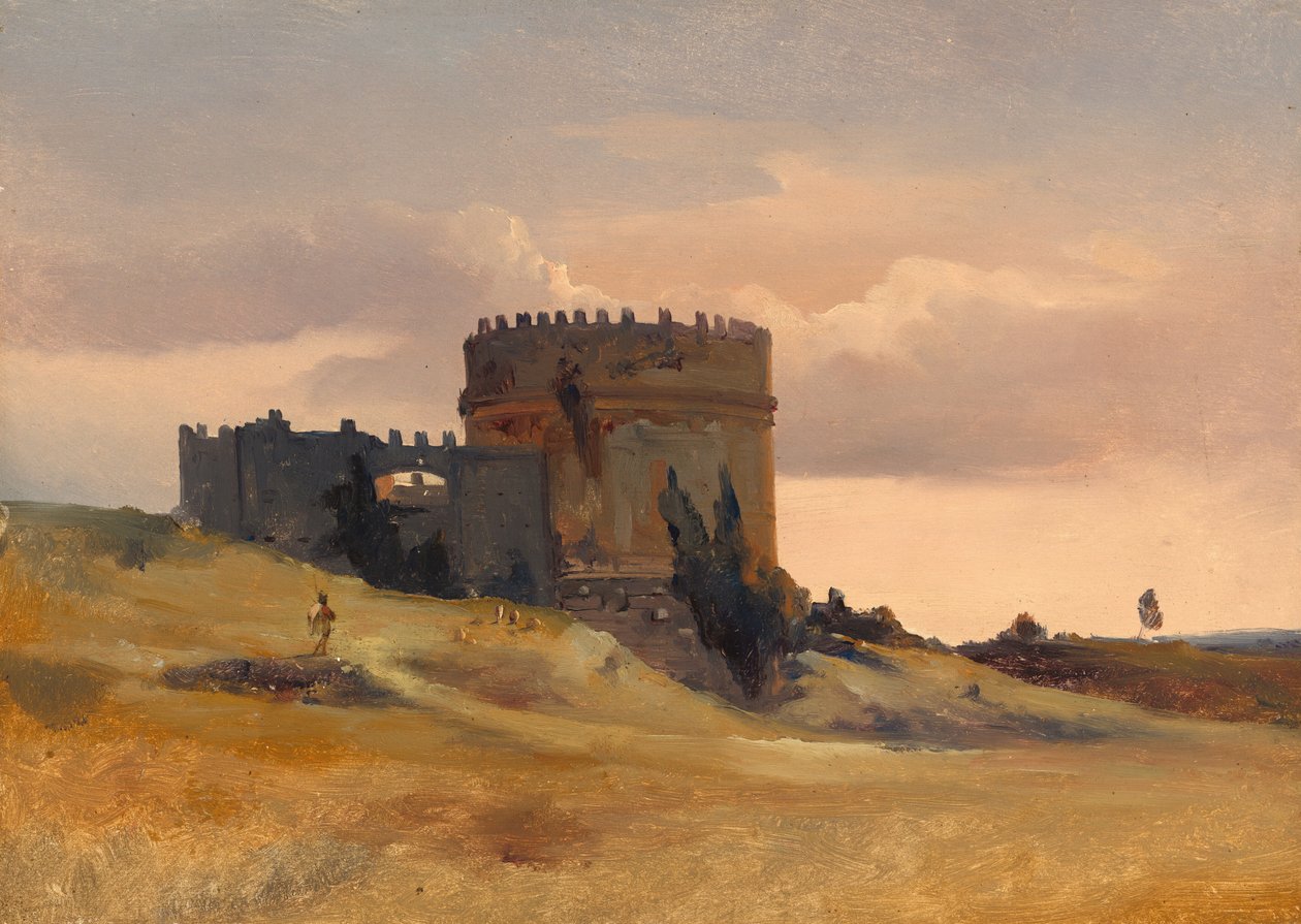 Caecilia Metellas grav, ca. 1830. av Léon François Antoine Fleury
