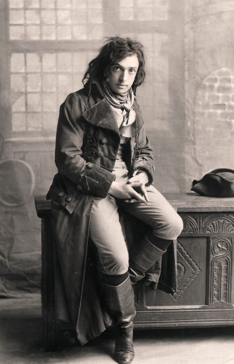 John Martin Harvey 1863-1944, engelsk skådespelare, 1906. av London Stereoscopic and Photographic Co