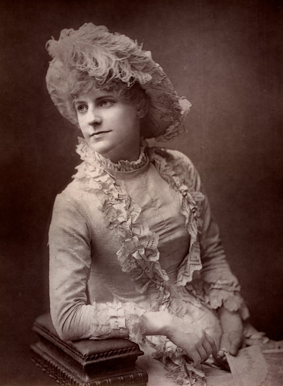 Violet Cameron, brittisk skådespelerska, 1882 av London Stereoscopic and Photographic Co