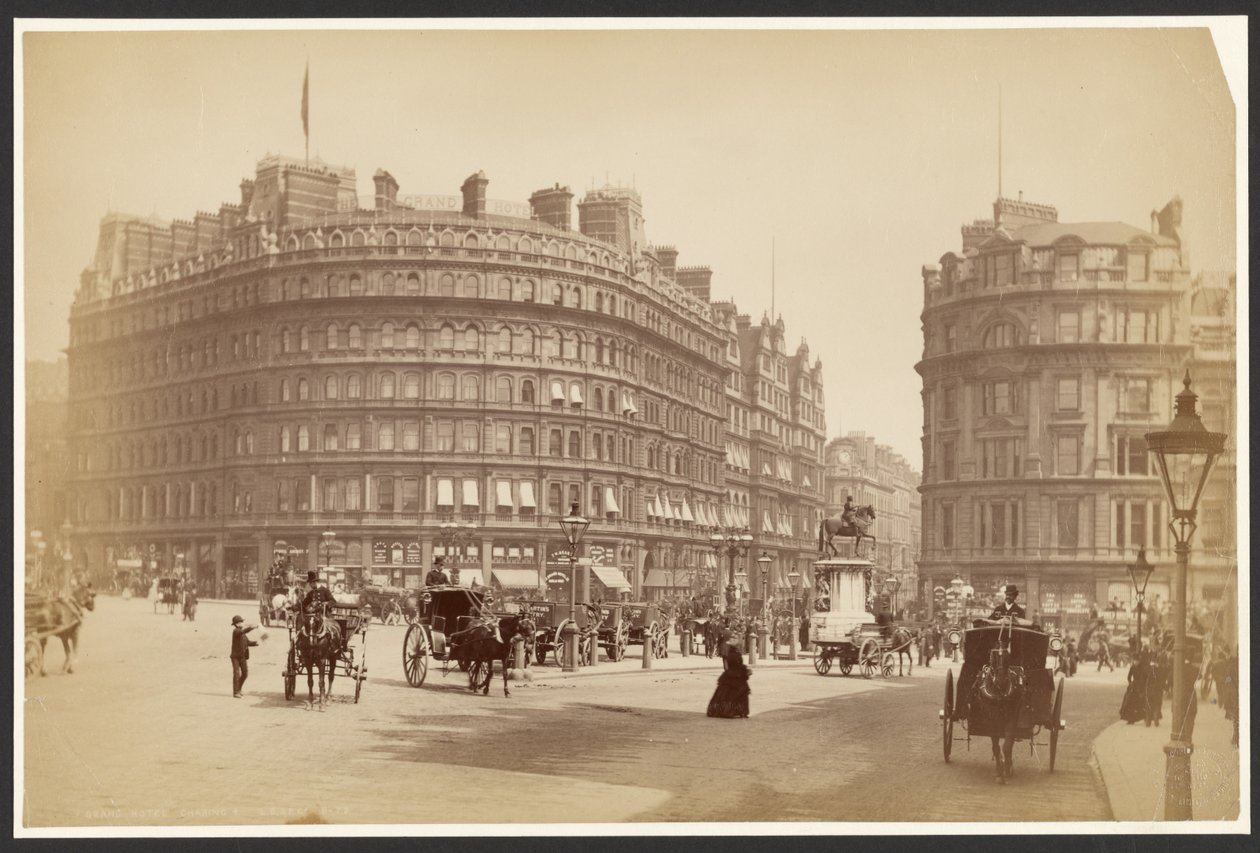 Grand Hotel, Charing Cross av London Stereoscopic and Photographic Company