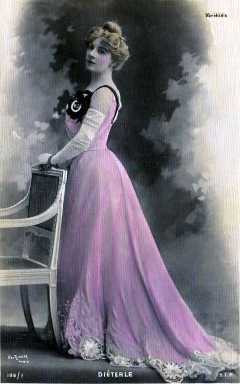 Amélie Diéterle av Léopold Émile Reutlinger