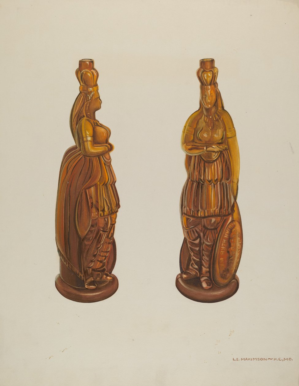 Indian Bottle (medicinflaska) av Loraine Makimson