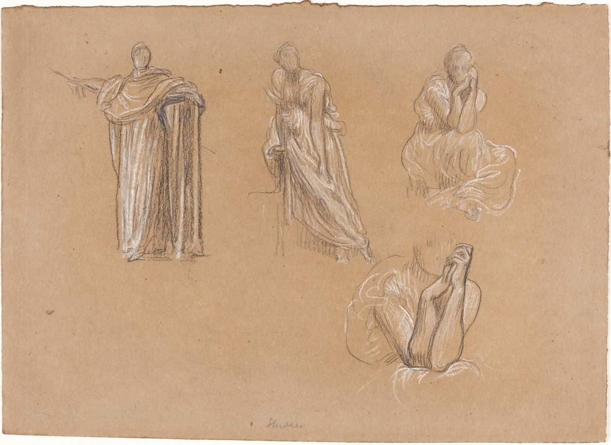 Figurstudier av Lord Leighton Frederic