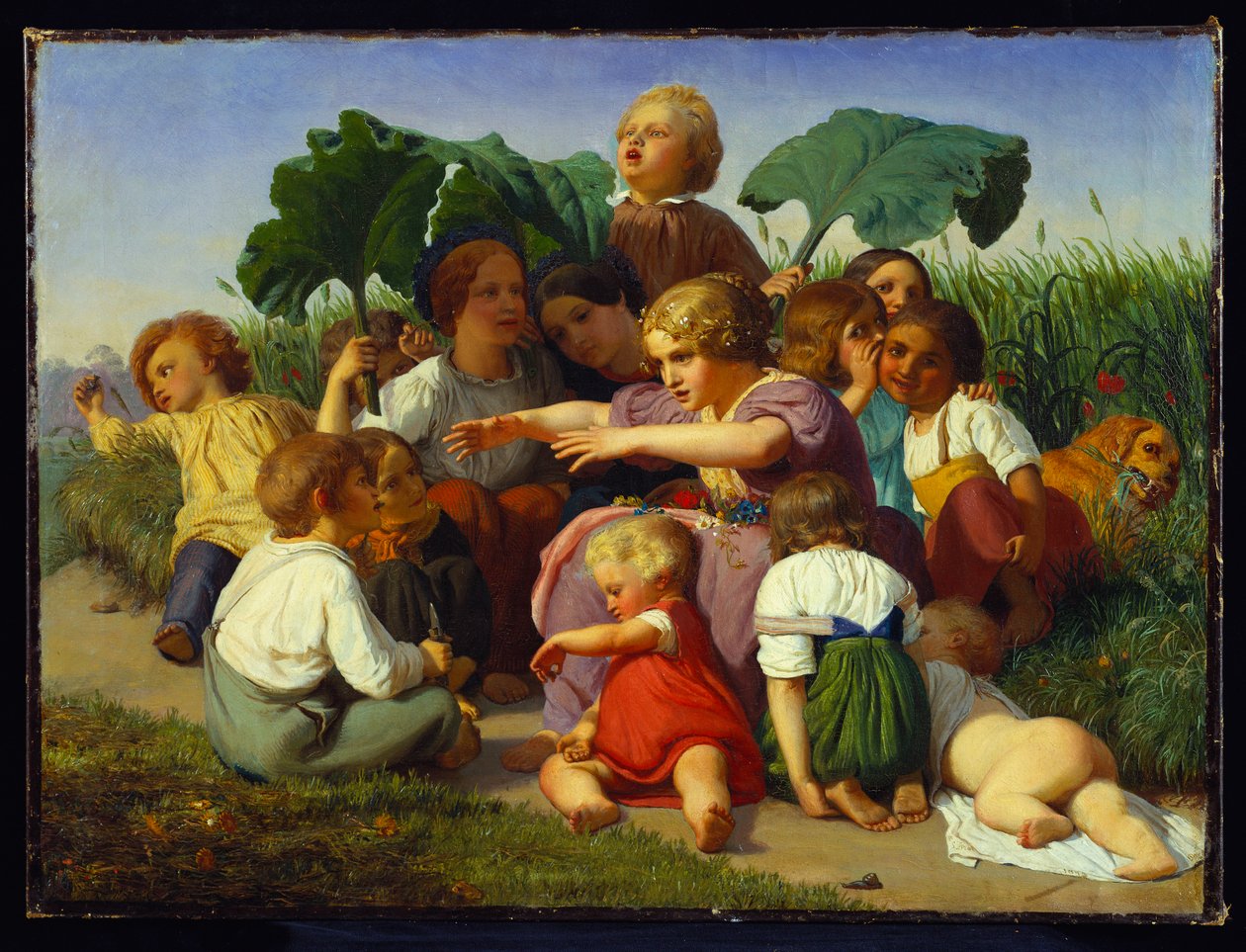 Berättaren, 1843 av Lorens Frolich