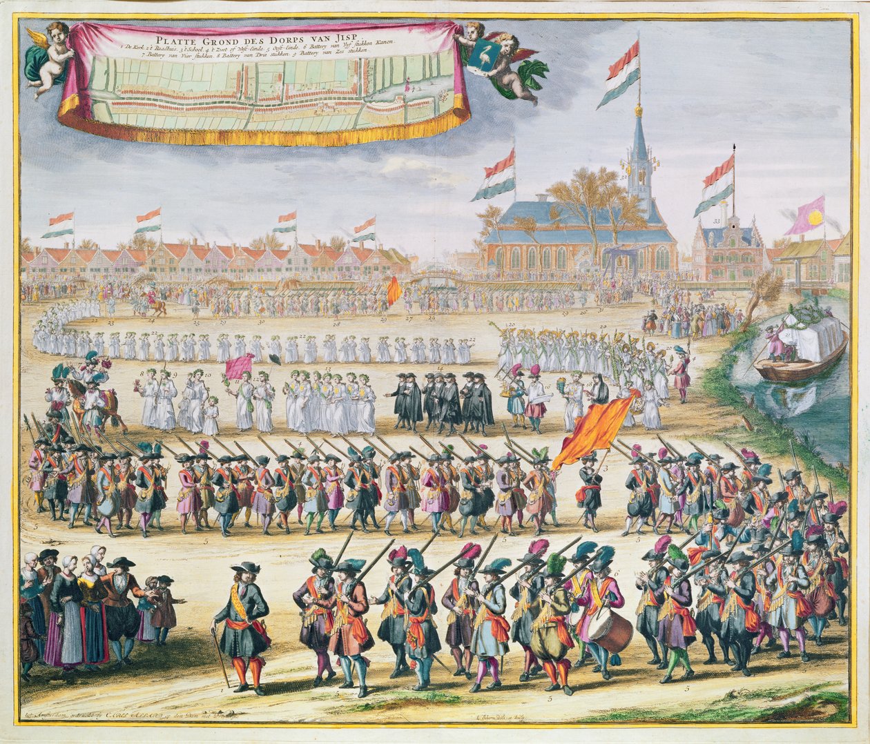 Åminnelse av freden i Rijswijk, 1697 av Lorenz Scherm