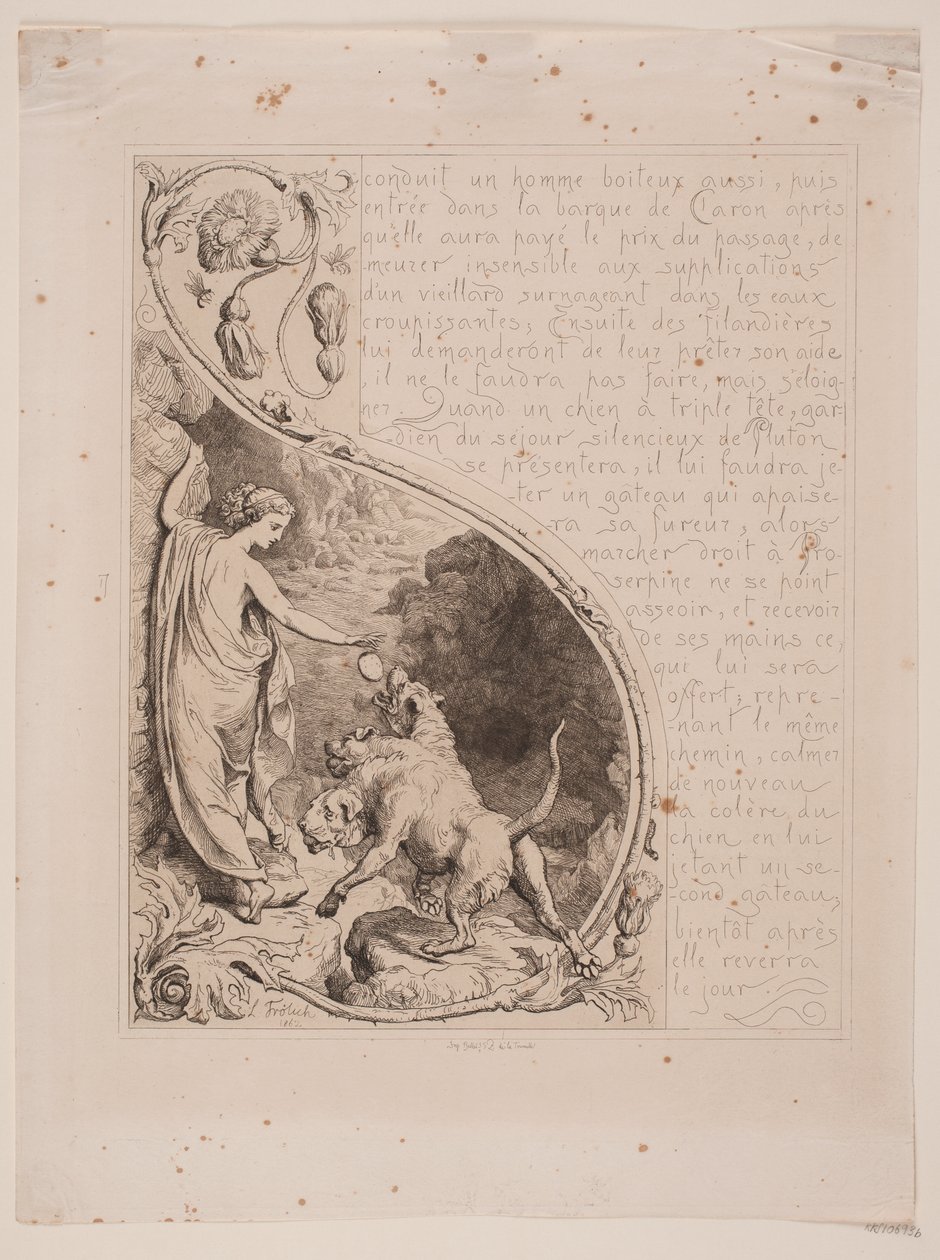 Illustration nr. 17 till "Cupid and Psyche" av Lorenz Frølich