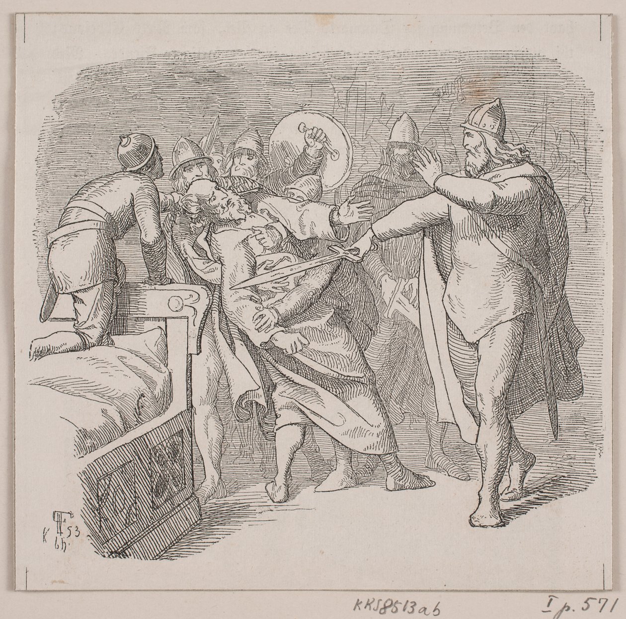 Illustration för "The Middle Kingdom and the State of Dissolution" av Lorenz Frølich