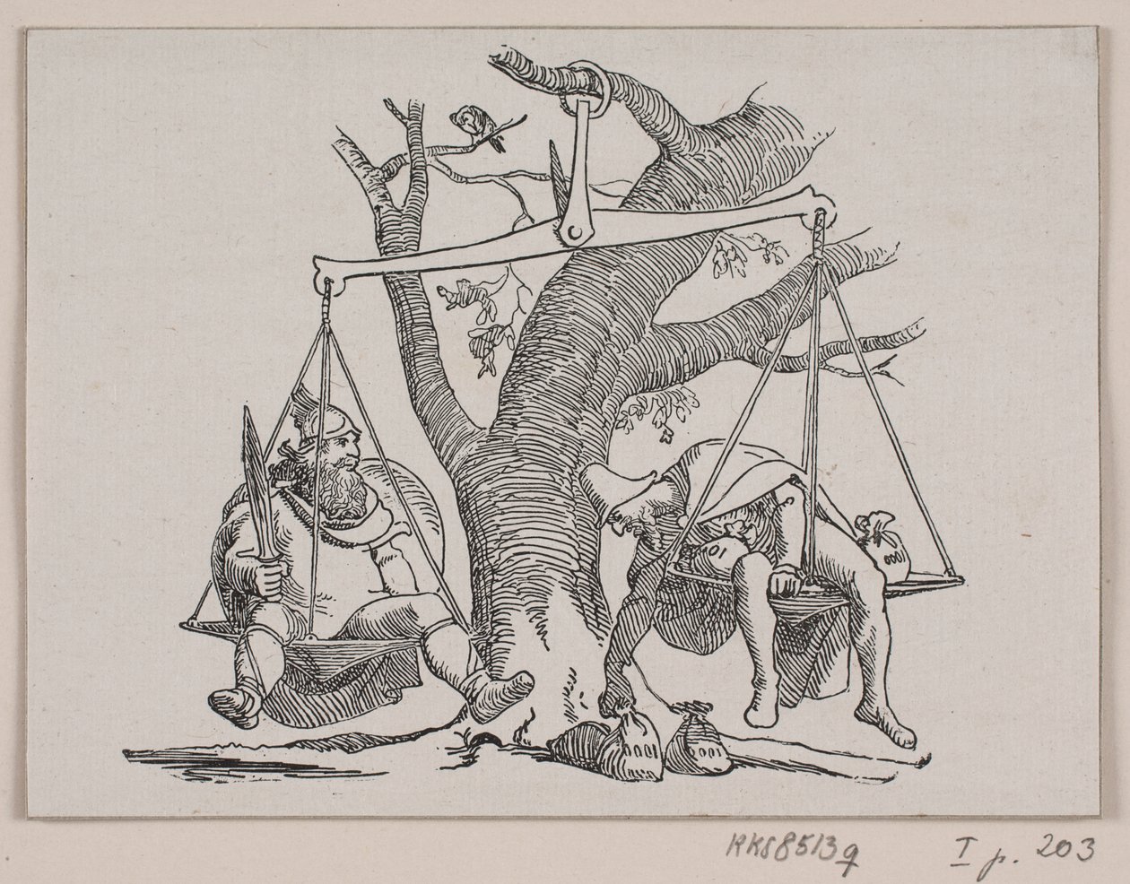 Illustration till "Svend Tveskægs tåg till England och slaget vid Svold" av Lorenz Frølich