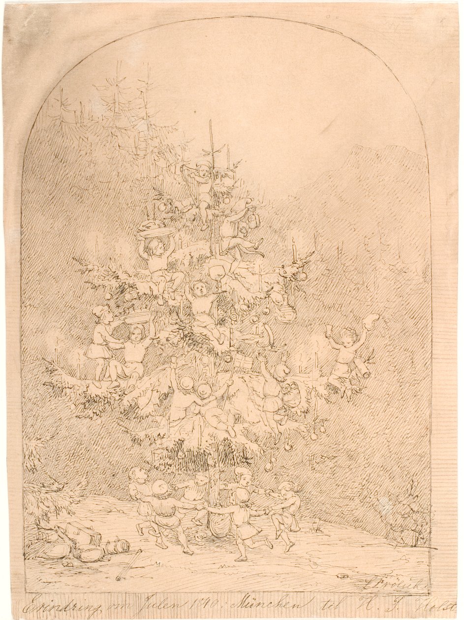 julgran av Lorenz Frølich