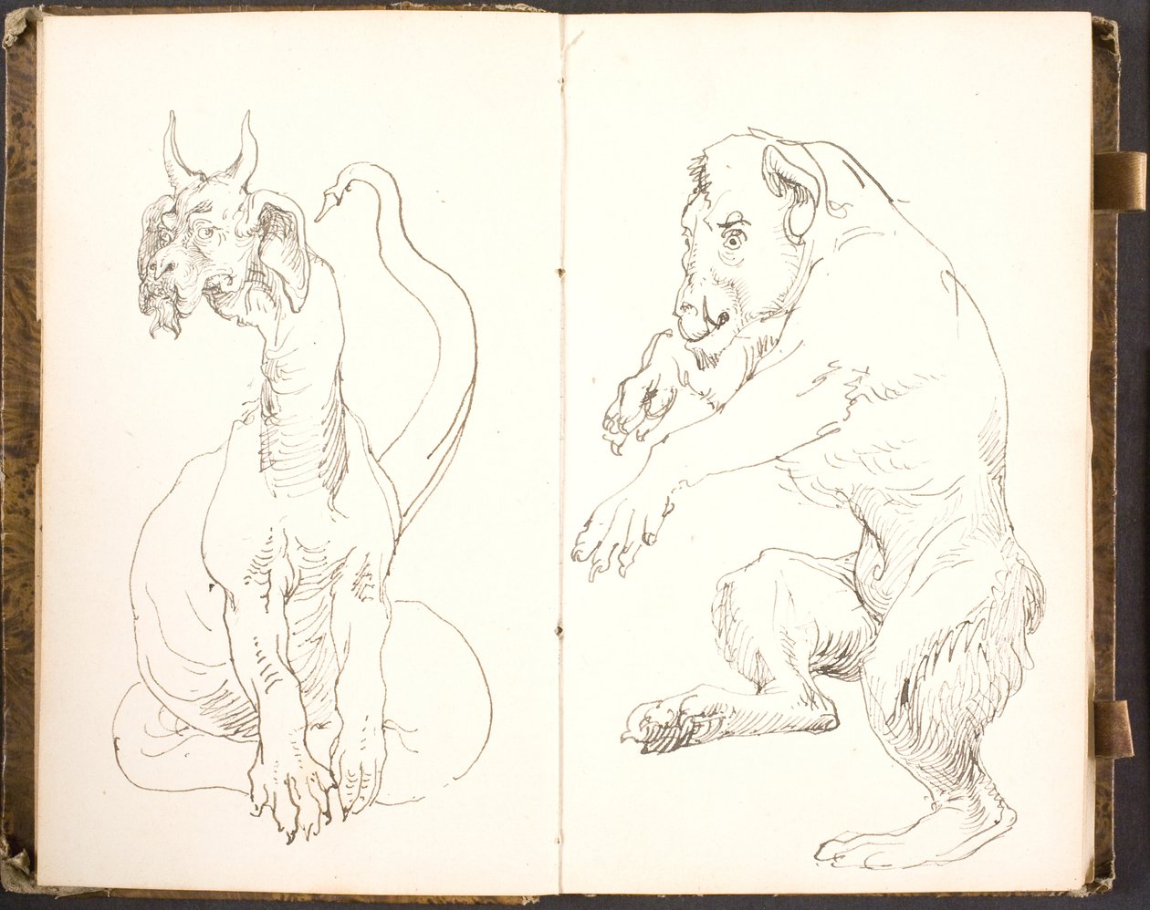 Skissbok nr 29. Dresden 1845-1846 av Lorenz Frølich