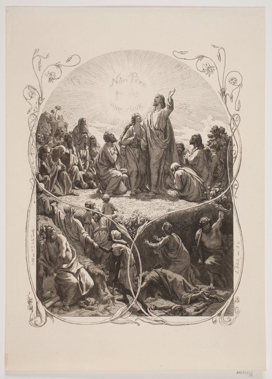 Illustration till ”Söndagsbönen” av Lorenz Frølich