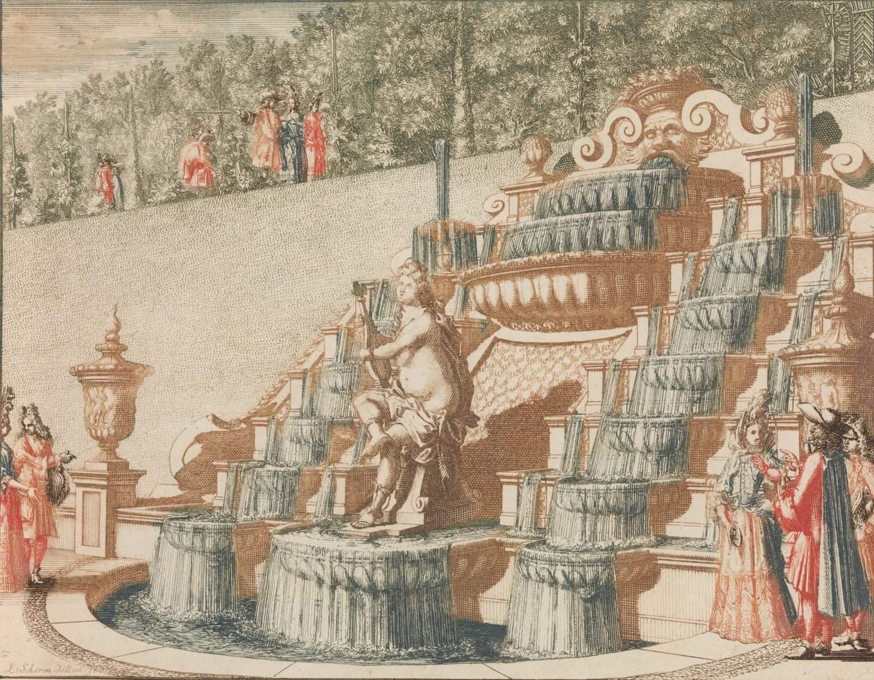 The Cascade of Galathea, på västra sidan av Groote Tuin